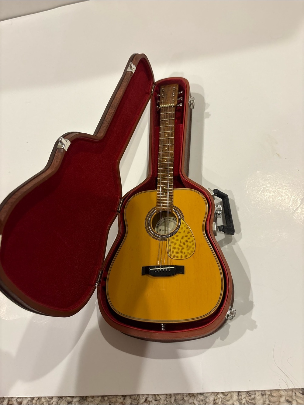 American Girl Guitar, Case, and Guitar strap